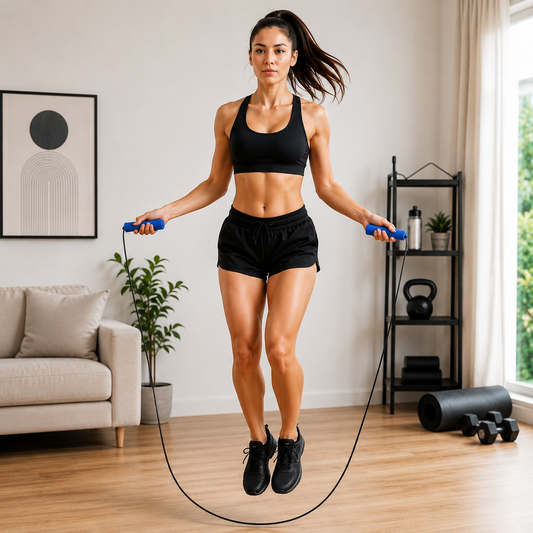 Adjustable Non-Slip Handle Skipping Rope