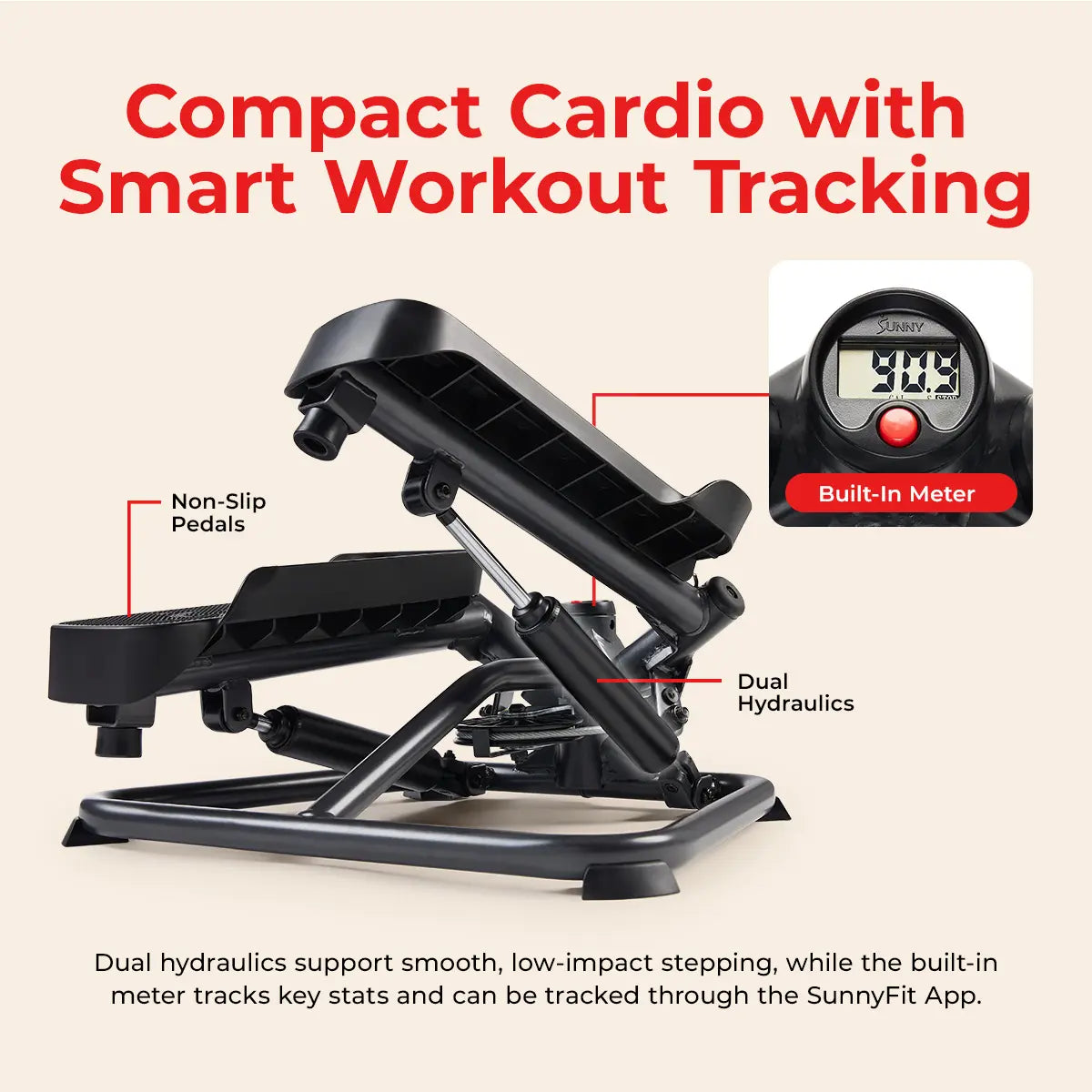 Twist Stair Steppers with Resistance Bands