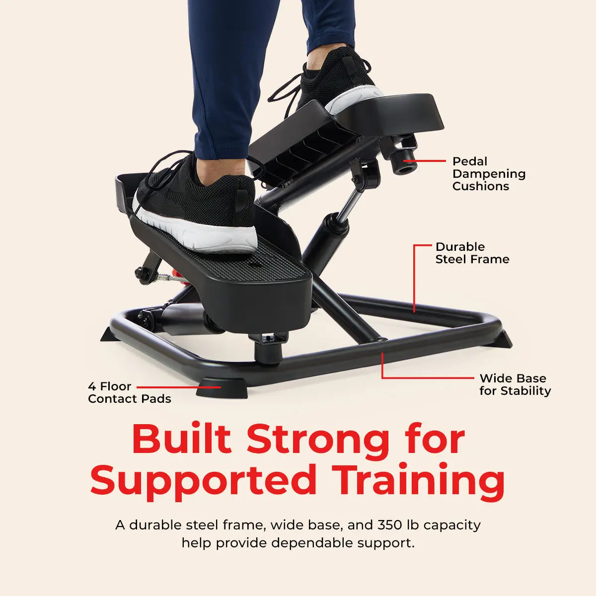 Twist Stair Steppers with Resistance Bands